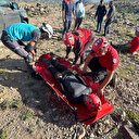 Erciyes’te mahsur kalan dağcılar kurtarıldı: Jandarma sedyeye kadar sırtında taşıdı