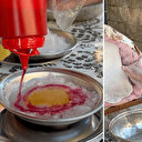 Dağdan kar getirip tatlandırdı: Tabağını 50 TL'den satmaya başladı