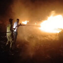 Diyarbakır'da tarım alanında yangın çıktı