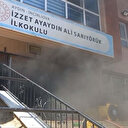 Aydın'da ilkokulda çıkan yangın söndürüldü