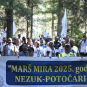 Srebrenitsa Soykırımı anısına yapılan "Barış Yürüyüşü" başladı