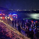 Kahramanmaraş'ta sulama kanalına devrilen otomobildeki baba ve oğlu öldü