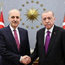 Cumhurbaşkanı Erdoğan Numan Kurtulmuş ile görüştü