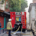  Balat'ta tarihi hamamda yangın çıktı: Vatandaşlar hortumla müdahale etti