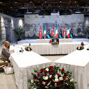 Cumhurbaşkanı Erdoğan Meloni ve Dibeybe ile görüştü: Filistin Devleti kurulmalı