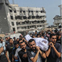 İsrail saldırısında hayatını kaybeden gazeteciler toprağa verildi