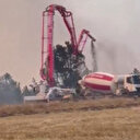 Bolu'da orman yangını: Vatandaşların beton mikserleriyle müdahalesi kamerada