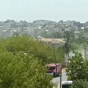 Sıcak havada aşırı ısınan trafo alev aldı