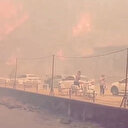 Çanakkale’de orman yangını yerleşim yerlerine ulaştı: Güzelyalı köyü tahliye edildi