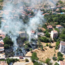 Tokat'ta boş arazideki yangın büyümeden söndürüldü