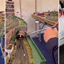 Oyuncak trende zehirli yılan dehşeti