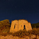 Santa Harabeleri gece görüntülendi:  Görenleri hayran bıraktı