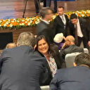 CHP'den istifa eden Özlem Çerçioğlu AK Parti binasında