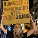 Kadıköy’de Gazze için tek başına duruş sergiledi