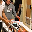 Balkondan düşen 2 yaşındaki Merve ağır yaralandı