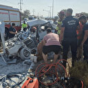 Manisa'da otobüsle otomobilin çarpıştığı kazada karı koca öldü, bir kişi yaralandı