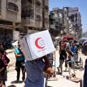 Le Croissant-Rouge turc livre chaque jour des repas chauds à l’hôpital Al-Quds à Gaza