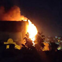 İstanbul'da üç katlı binada yangın paniği