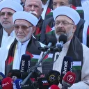 Diyanet İşleri Başkanı Erbaş: Filistin'e huzur gelmeden yeryüzüne huzur gelmeyecektir