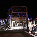 Ankara’da yolcu otobüsü seyir halinde yandı: Şoförün dikkati faciayı önledi