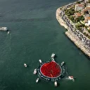 İstanbul Boğazı'nda Gazze'yi selamlama etkinliği düzenlendi