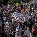 Tel Aviv'de Gazze’deki soykırıma karşı protesto