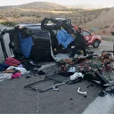 Malatya'da iki araç kafa kafaya çarpıştı: Dört ölü iki yaralı