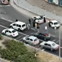 Trafikteki tartışma kameralara yansıdı