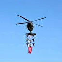 Malazgirt Zaferi’nin 954. yıl dönümünde jandarma helikopterlerinden nefes kesen gösteri