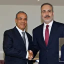 Bakan Fidan  Mısırlı mevkidaşı Abdulati ile görüştü