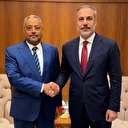 Dışişleri Bakanı Fidan Cibuti Dışişleri Bakanı Omar ile bir araya geldi