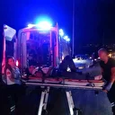 Kontrolden çıkan motosiklet metrelerce savruldu: Ağır yaralılar var