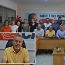 CHP Salihli İlçe Başkanı Akgün istifa ederek adaylıktan çekildi