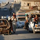 Gazze'nin kuzeyindeki Filistinliler İsrail'in saldırıları altında bir kez daha göçe zorlanıyor