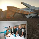 Orman yangınına müdahale eden uçak zorunlu inişte kaza- kırıma uğradı