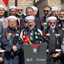 İstanbul'da tarihi buluşma: İslam alimleri Ayasofya'dan dünyaya seslendi 'Kapıları açın ablukayı kırın'