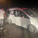 Hafif ticari araç ile otomobilin çarpıştığı kazada iki yaralı