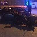 Sürücüsü alkollü otomobil ile kamyonet çarpıştı: Biri ağır iki yaralı