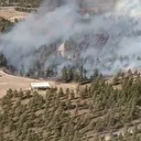 Denizli'nin Pamukkale ilçesinde orman yangını çıktı