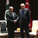Cumhurbaşkanı Erdoğan Pakistan Başbakanı Şahbaz Şerif'i kabul etti