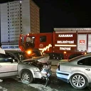 Karaman'da zincirleme kaza: Bir yaralı