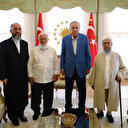 Cumhurbaşkanı Erdoğan İsmailağa Cemaati'ni kabul etti