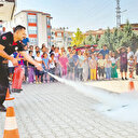 Malatya’da öğrencilere deprem ve yangın eğitimi