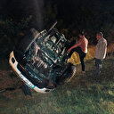 Tekirdağ'da sağanak yağış kazayı beraberinde getirdi