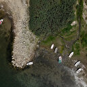 Su seviyesi ‘kritik’ seviyenin altına düşen Sapanca Gölü'ndeki kalıntılar ortaya çıktı