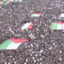 Yemen'de on binlerce insan Filistin için birlik oldu