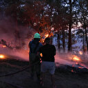 İzmir’deki otluk yangını ormana sıçradı: Alevler kısa sürede kontrol altına alındı