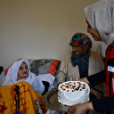 Torununun torununu gören 106 yaşındaki Hatice nineye doğum günü kutlaması yapıldı