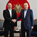 Cumhurbaşkanı Erdoğan Azerbaycan Cumhurbaşkanı Aliyev ile görüştü