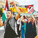 Komşu Filistin için ayakta